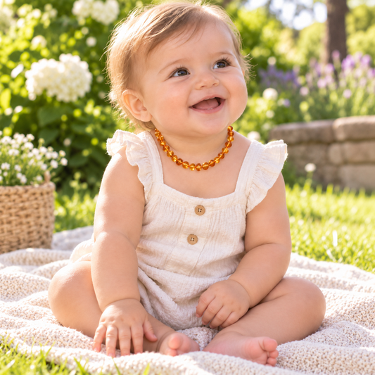 Honey Amber Teething Necklace